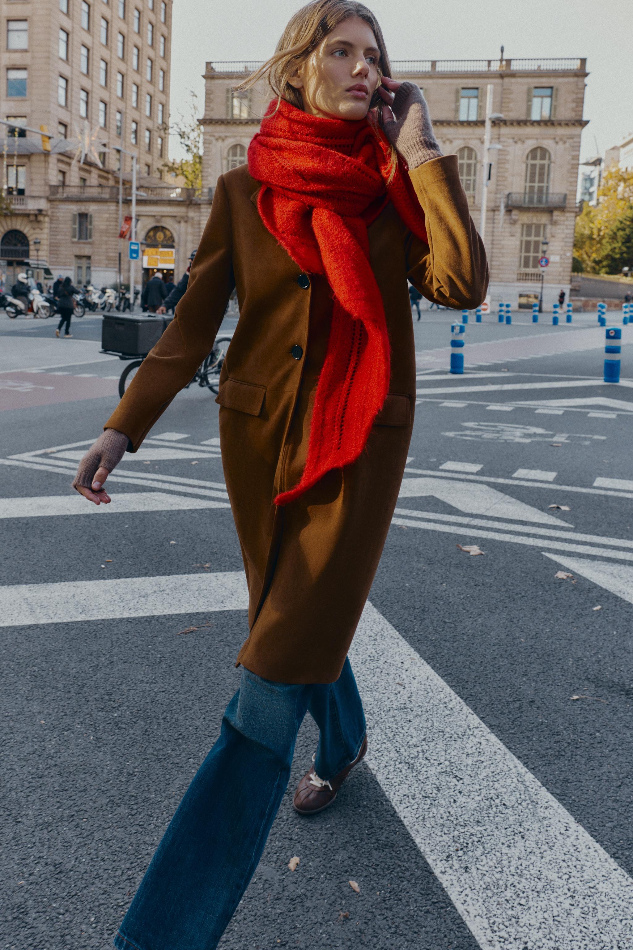 TRIANGULAR OPENWORK SHAWL